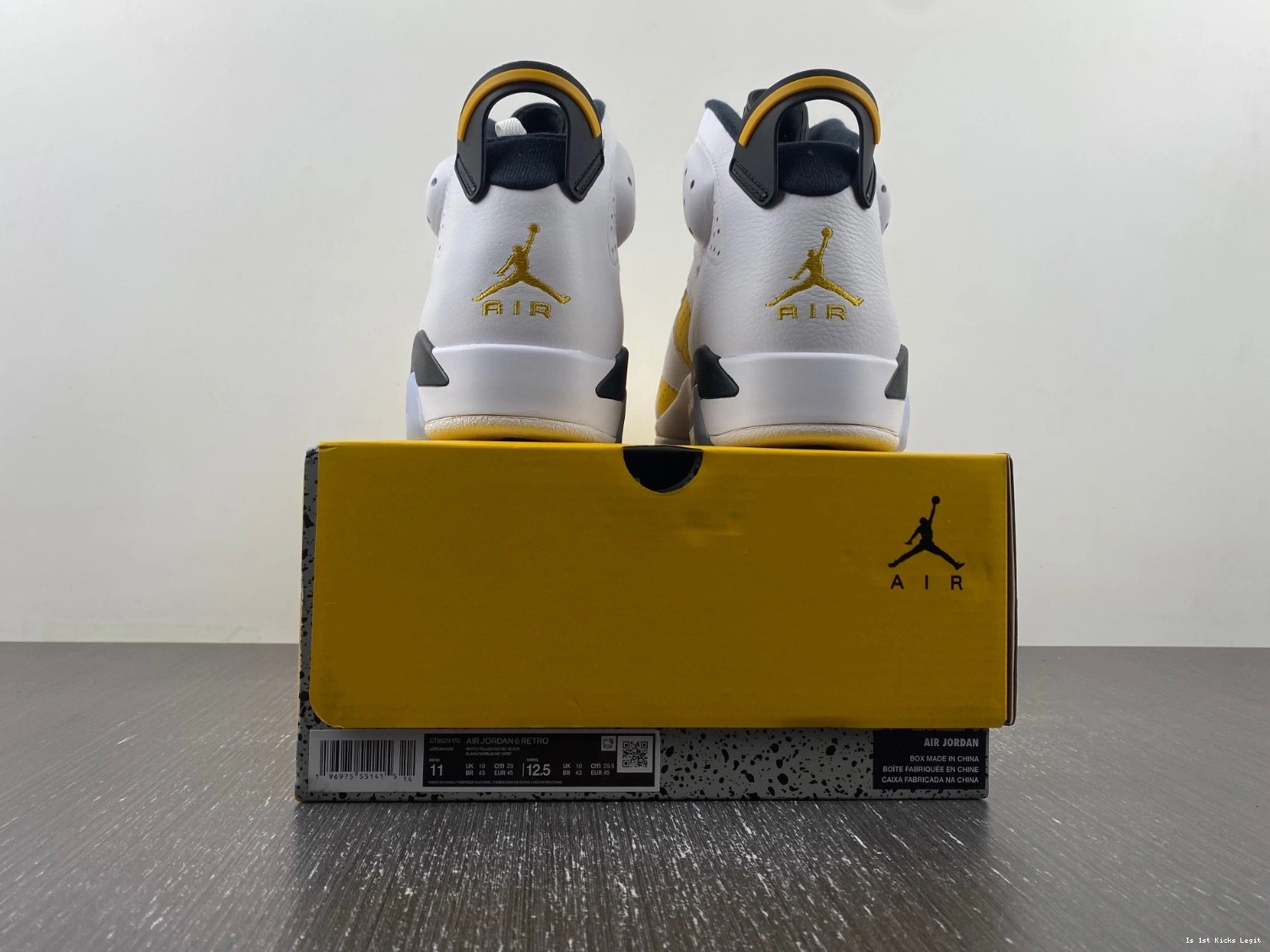6 Air Ochre CT8529-170 Yellow Jordan 1219